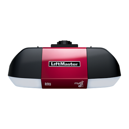 Wled Battery Backup Belt Drive Wi Fi Garage Door Opener Liftmaster