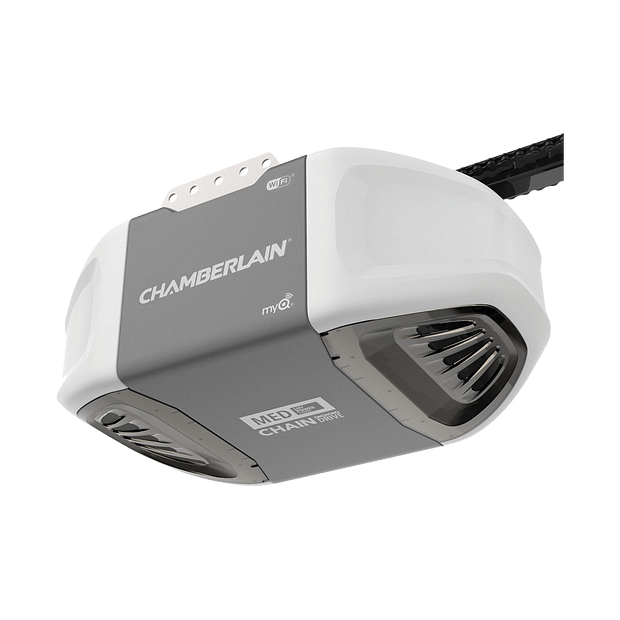 C450 C450C Smartphone-Controlled Durable Chain Drive Garage Door Opener with MED Power HERO