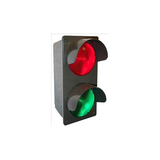 13340P GUARDIAN Stop-Go Signal LED Light with Post and Mounting Bracket HERO