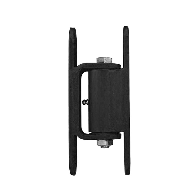 2150B GUARDIAN Standard Hinge Bolt to Gate Bolt to Post Black HERO