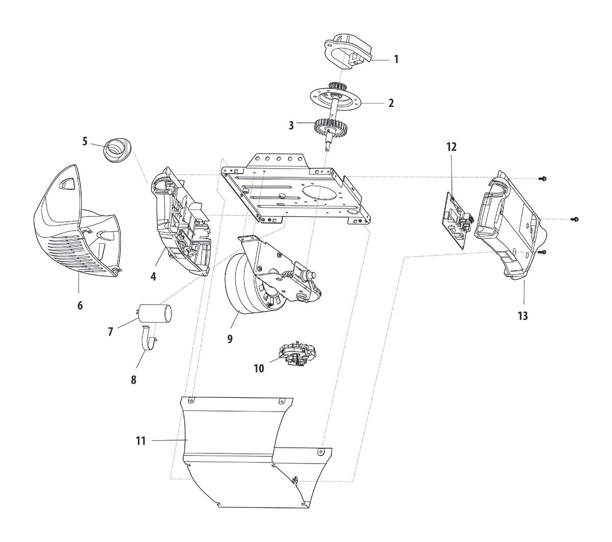 Contractor Series - 1/2 HP Garage Door Opener | LiftMaster