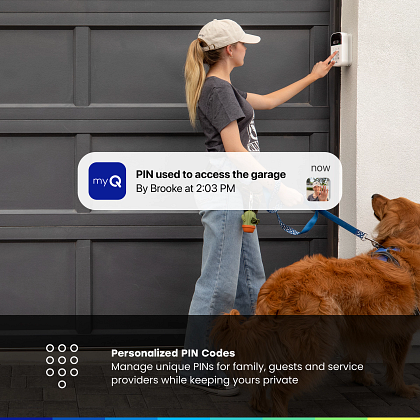 Smart Garage Video Keypad | Chamberlain Canada