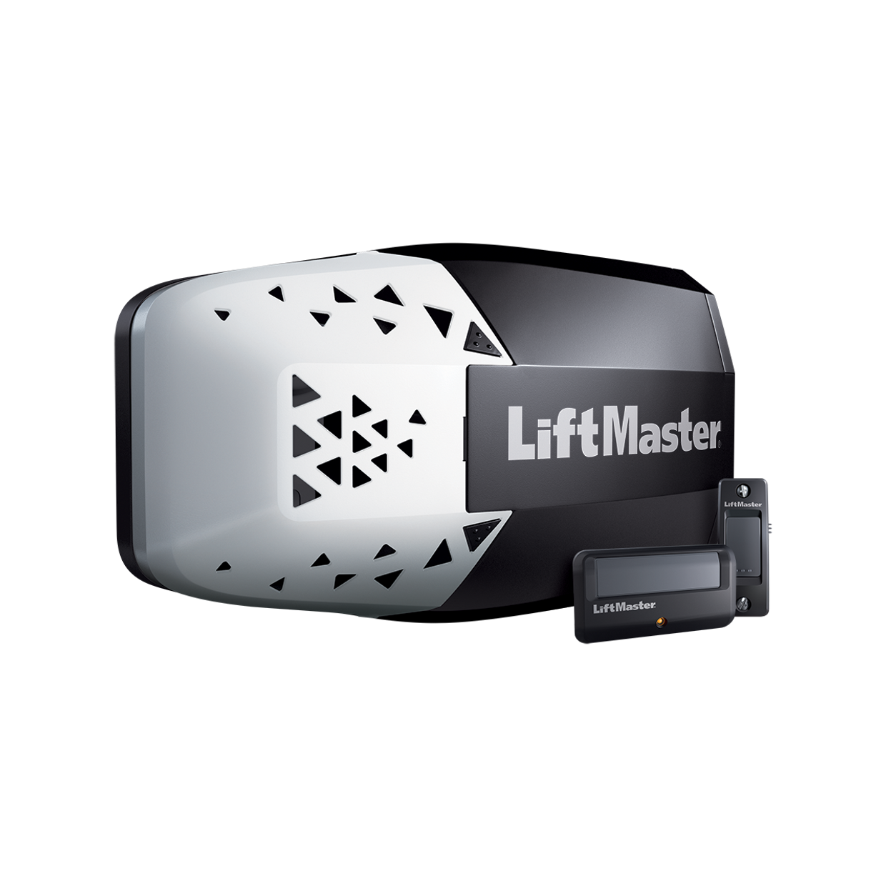 Contractor Series 1 2 Hp Garage Door Opener Liftmaster 8010 Dc Chain Cable Drive Garage Door Opener Family