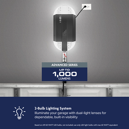 C4310C | 3/4 HP Chain Drive Opener with Battery Backup and myQ
