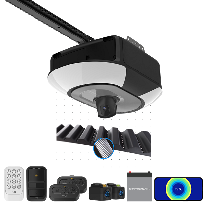 B6850 | 1-1/4 HPs Belt Drive Opener with Battery Backup, Built-In