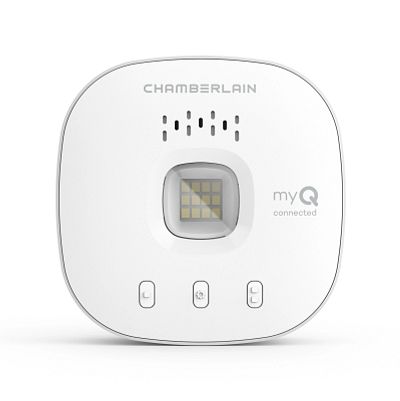  CHAMBERLAIN Smart Garage Control - Wireless Garage Hub and  Sensor with Wifi & Bluetooth - Smartphone Controlled, myQ-G0401-ES, White :  Electronics
