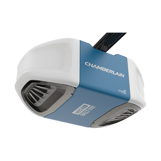 B500 Ultra-Quiet Strong Belt Drive Garage Door Opener with MED Power HERO
