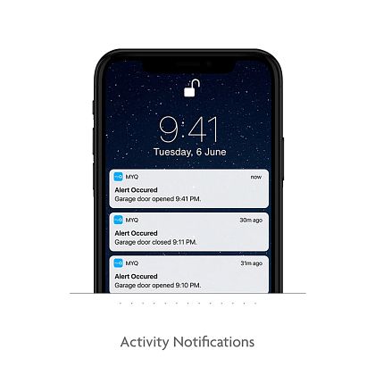 MYQ-CFGDO1MC Activity Notifications