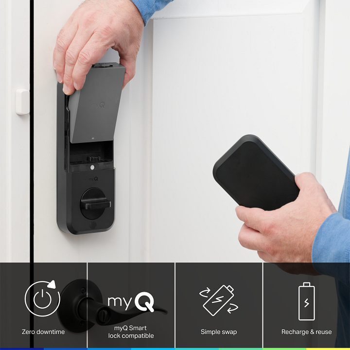 Smart Lock Rechargeable Battery