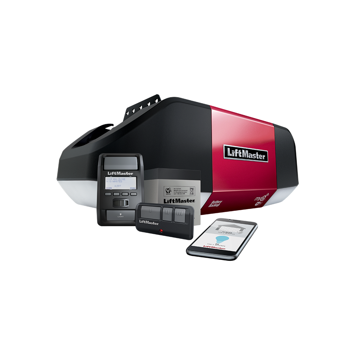WLED LiftMaster Garage Door Opener