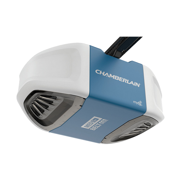 B503 Ultra-Quiet Strong Belt Drive Garage Door Opener with MED Power HERO