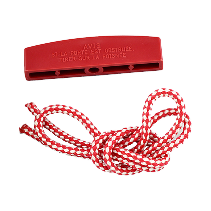LiftMaster 41A2828 Red Emergency Pull Rope With Handle