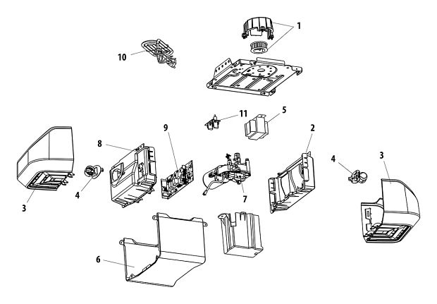 8550W Belt Drive WiFi Parts Diagram