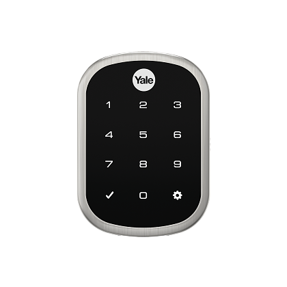 LMDBPACK-SN, Smart Touchscreen Deadbolt in Satin Nickel