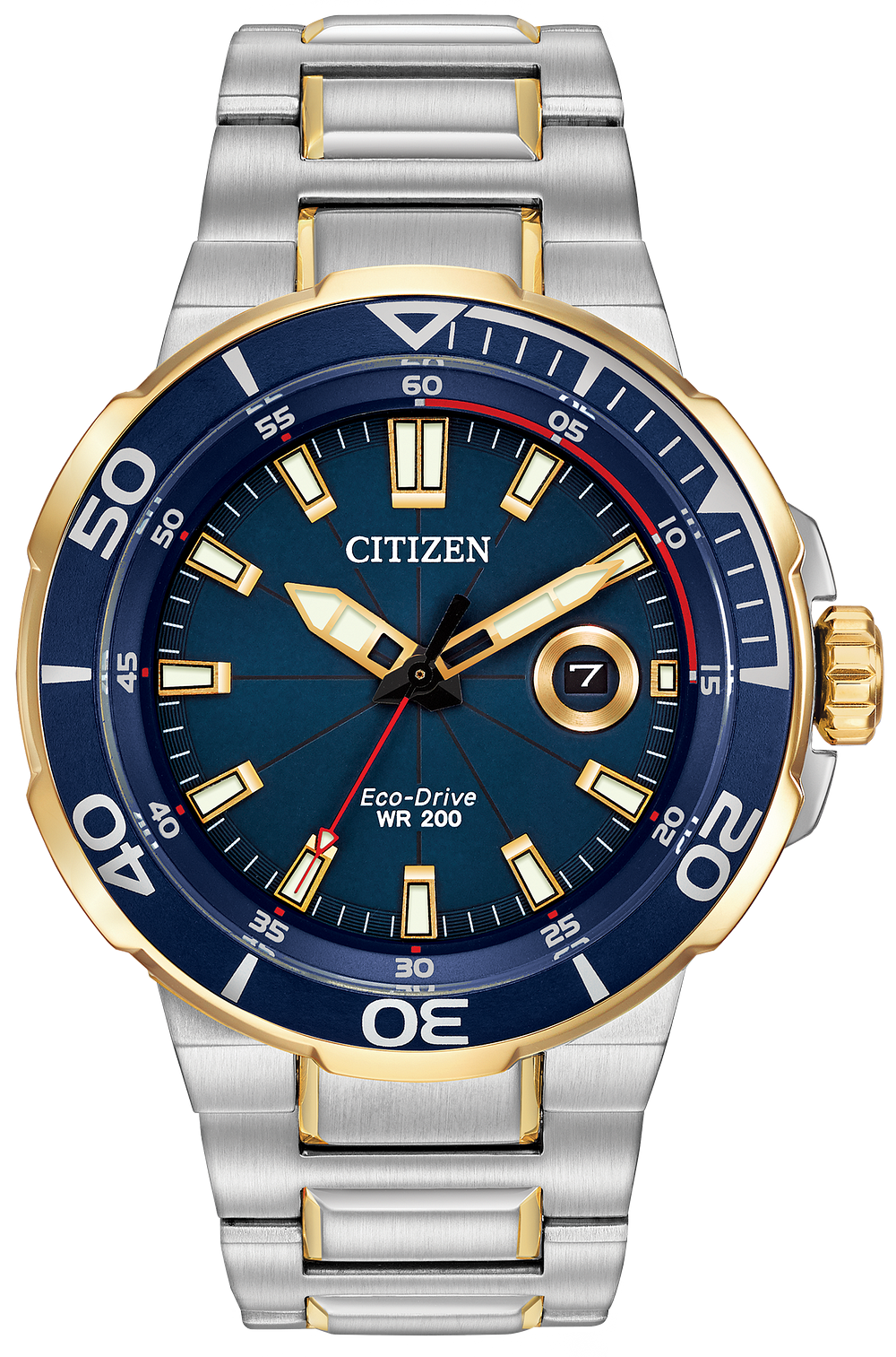 Citizen Endeavor Eco-Drive Blue Dial Stainless Steel Watch | Citizen