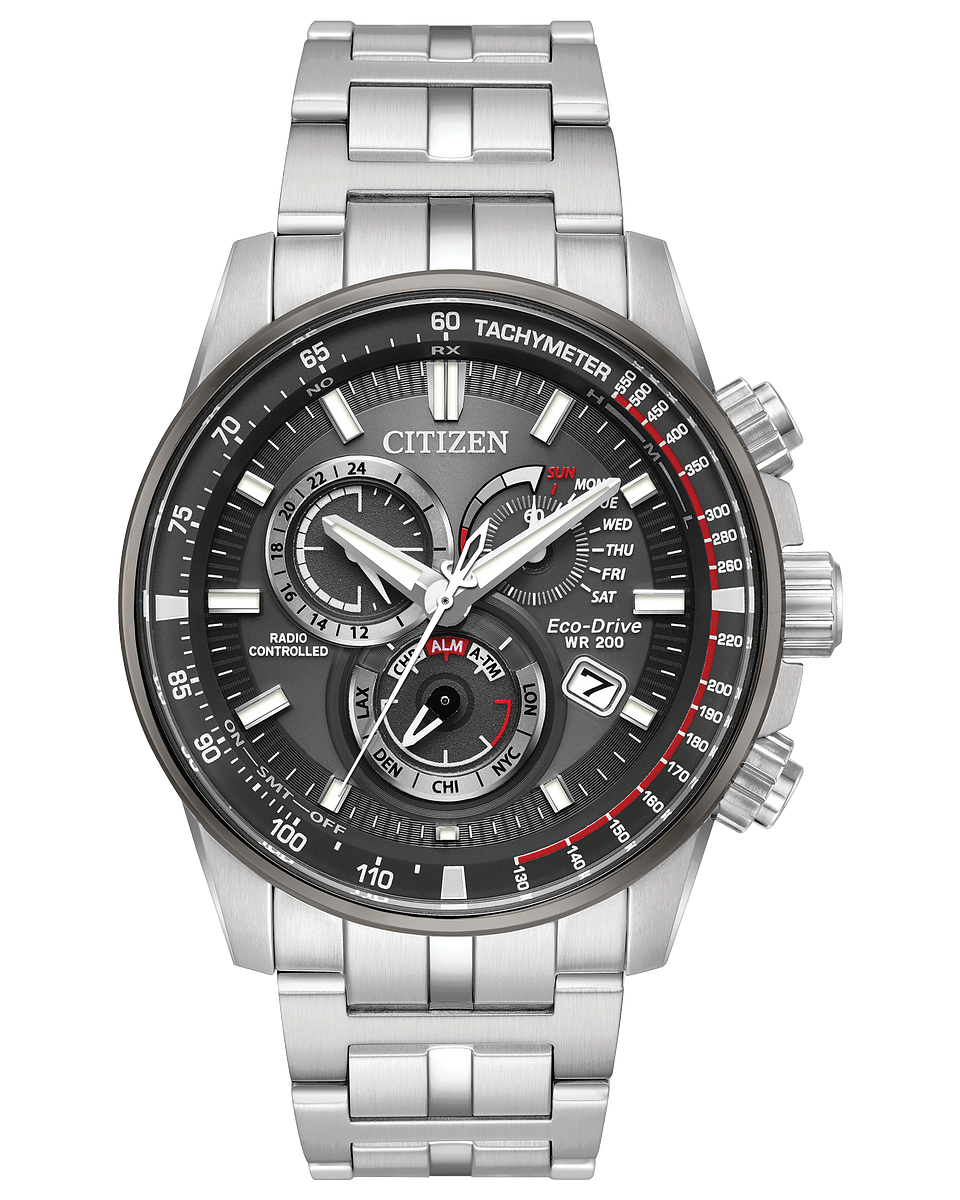 PCAT Men s Eco Drive AT4129 57H Steel Chronograph Date Watch Citizen pcat-men-s-eco-drive-at4129-57h-steel-chronograph-date-watch-citizen
