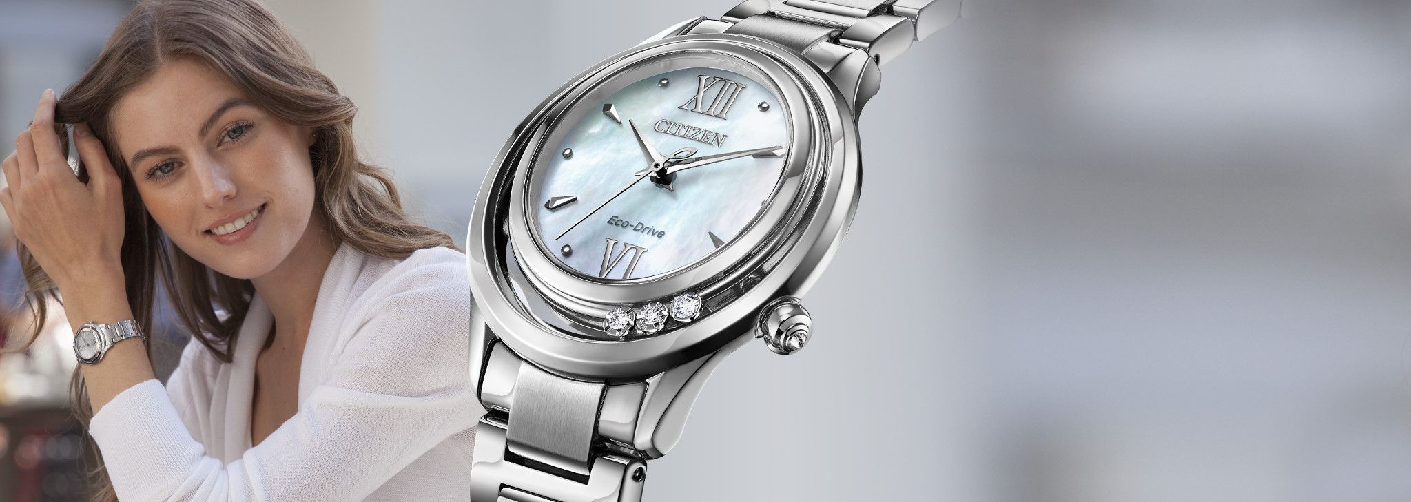 Citizen L Sunrise - Ladies' Floating Diamond Watches | Citizen