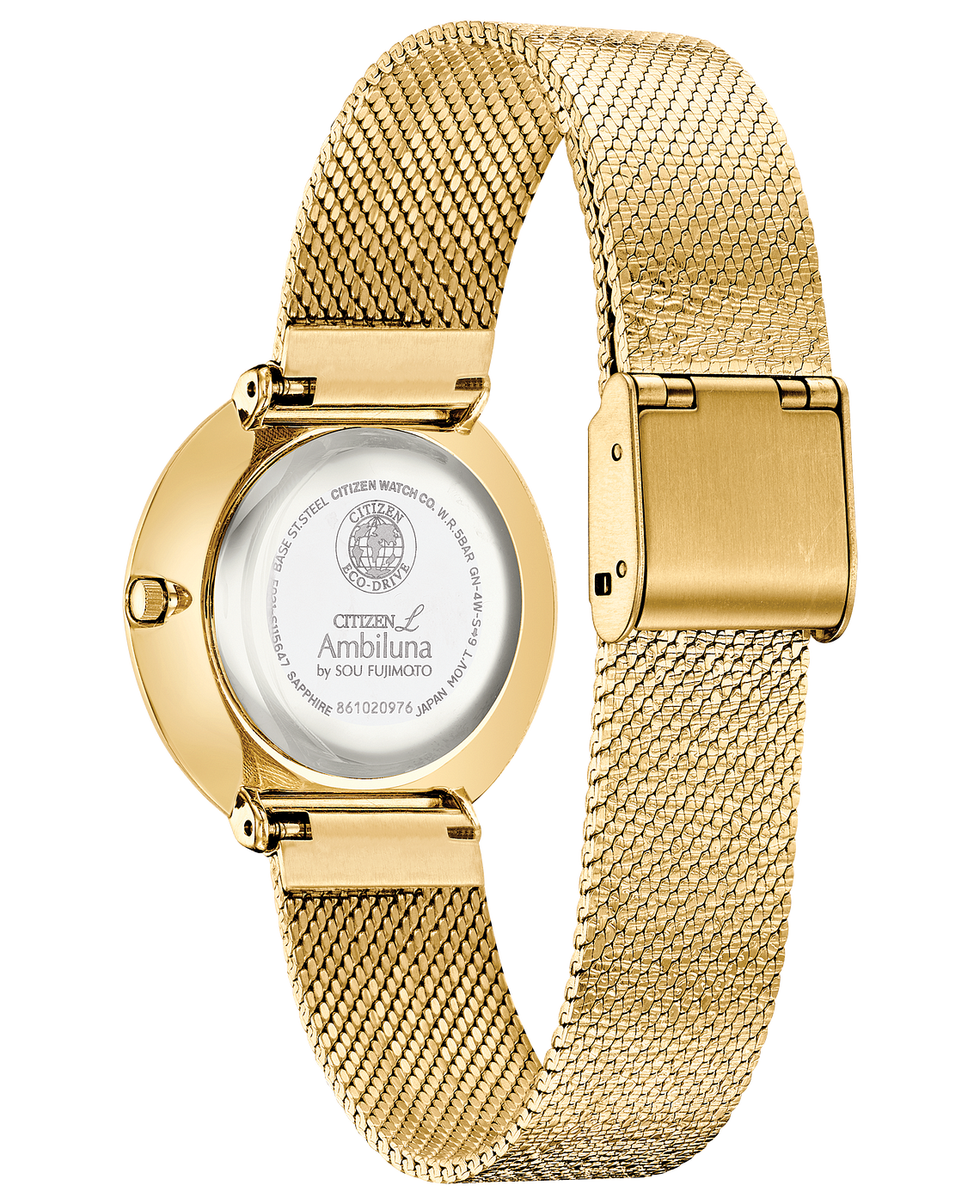 L Ambiluna Men S Eco Drive Em0642 52p Gold Watch Citizen L Ambiluna Men S Eco Drive Em0642 52p Gold Watch Citizen