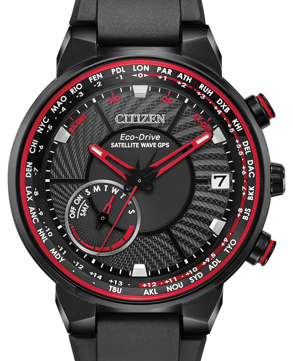 citizen eco drive satellite wave f150