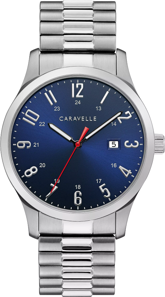 43B161 Traditional 3-Hand Date Quartz Watch