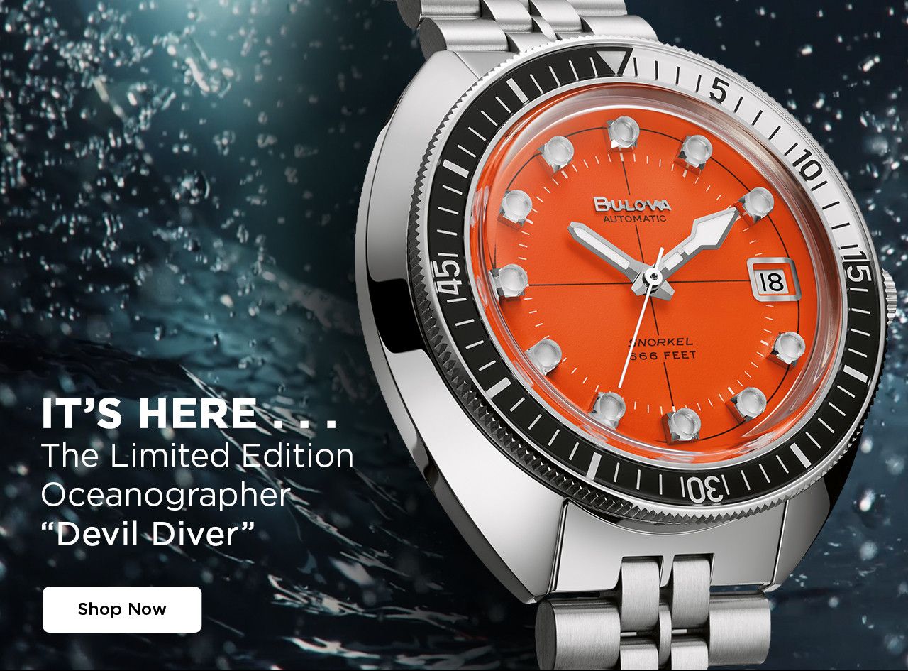 bulova orange devil diver