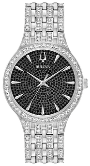 bulova men's watch crystal collection