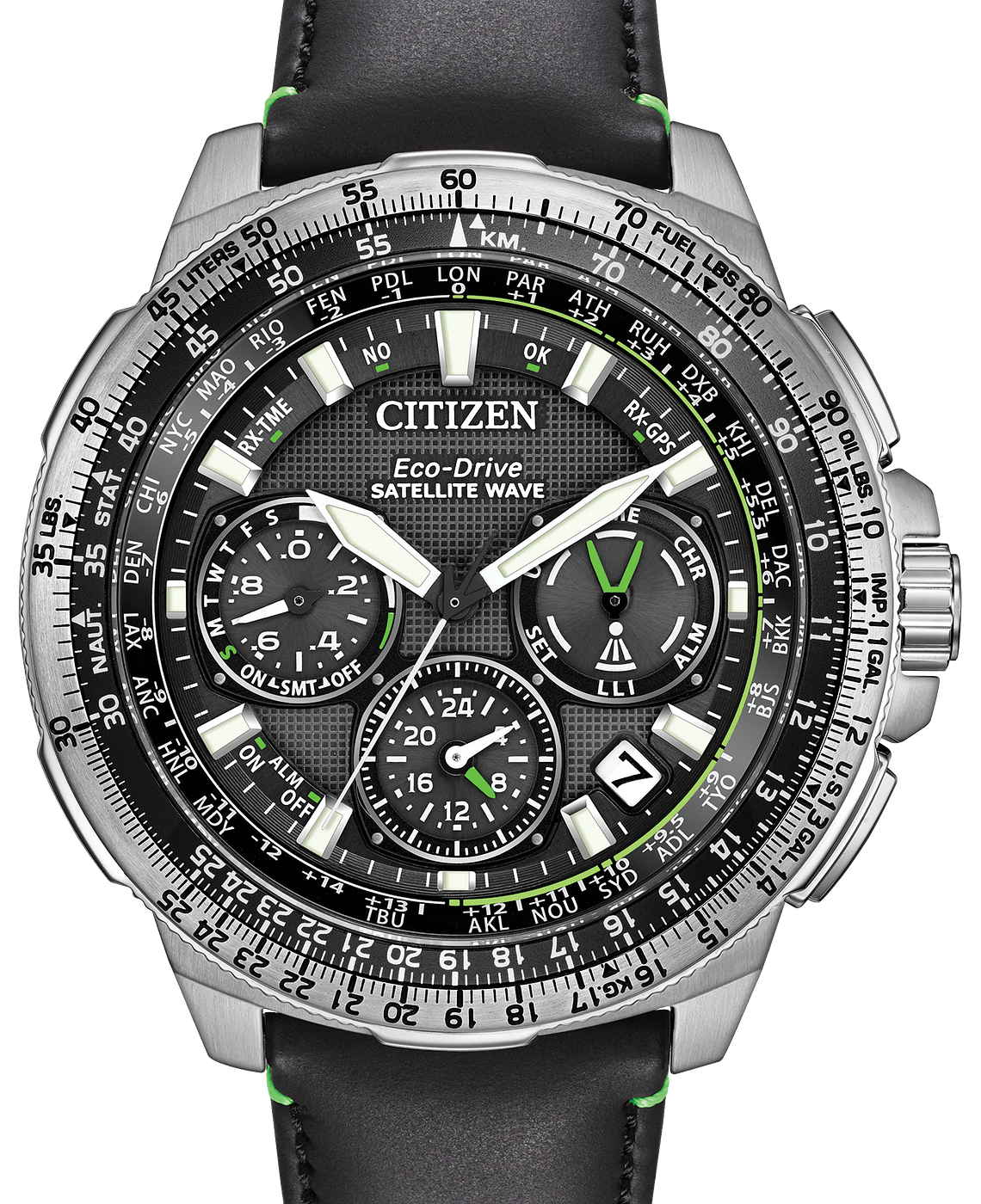 citizen satellite wave gps promaster