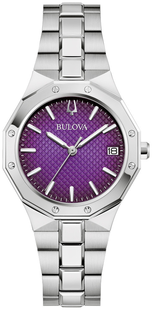 Bulova 96M168 Prestige Dodecagon Ladies Watch - Purple