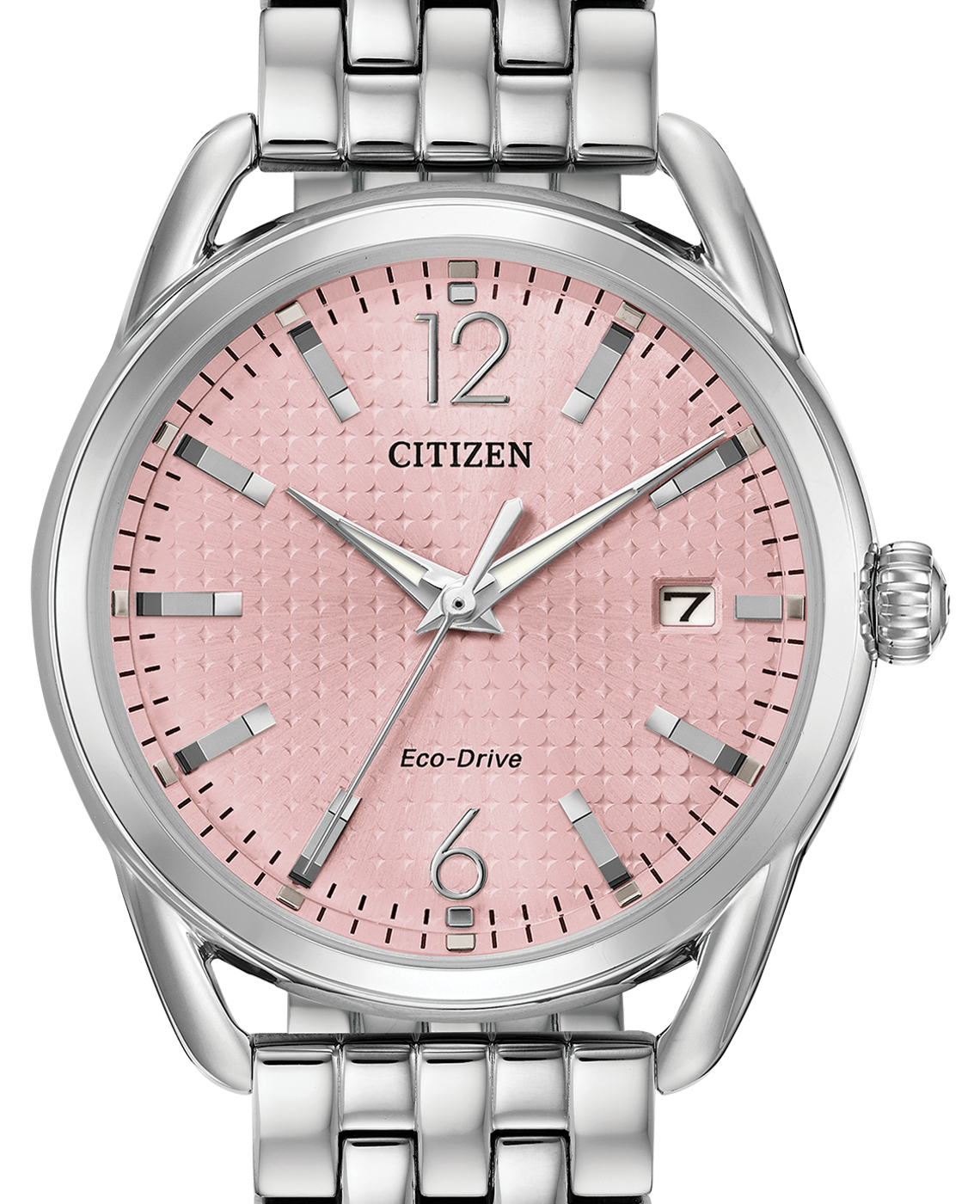 citizen eco drive pink