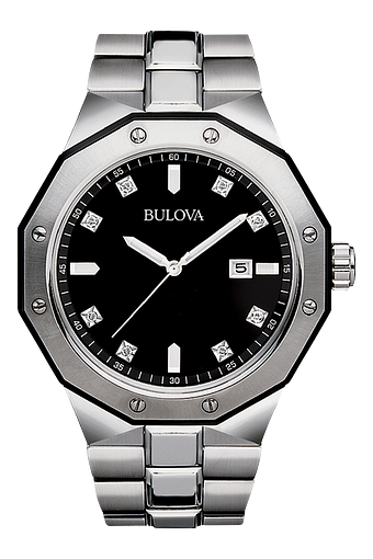 bulova marine star black diamond