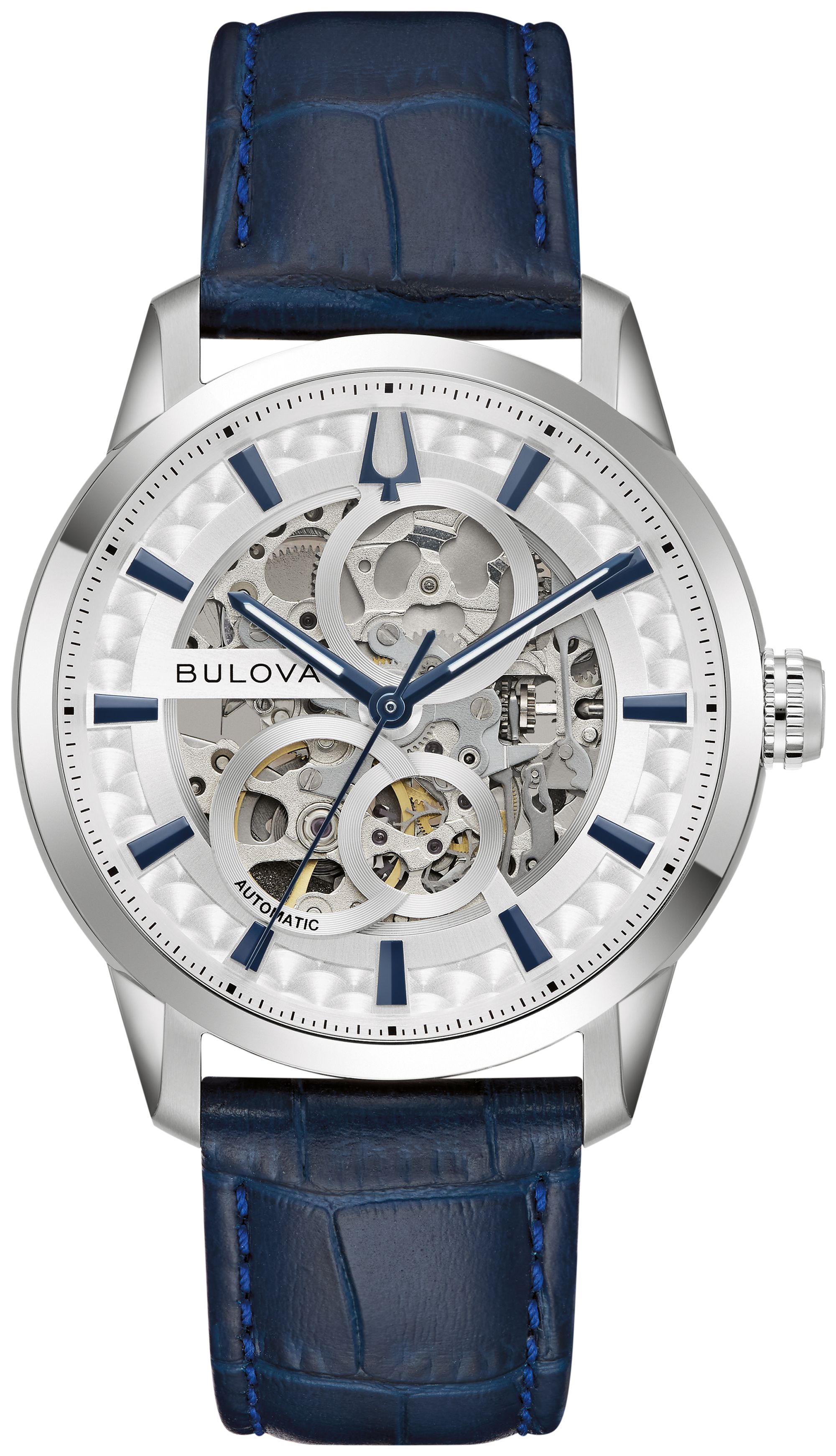Bulova Sutton Leather Strap Classic Dress Classic Men's Watch - 96A330 Gifts for Him