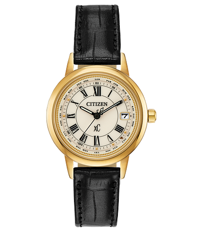 Citizen Xc Eco Drive White Dial Watch - Citizen Leather Watch Band Adjustment Citizen Xc Eco Drive White Dial Watch - Citizen Leather Watch Band Adjustment