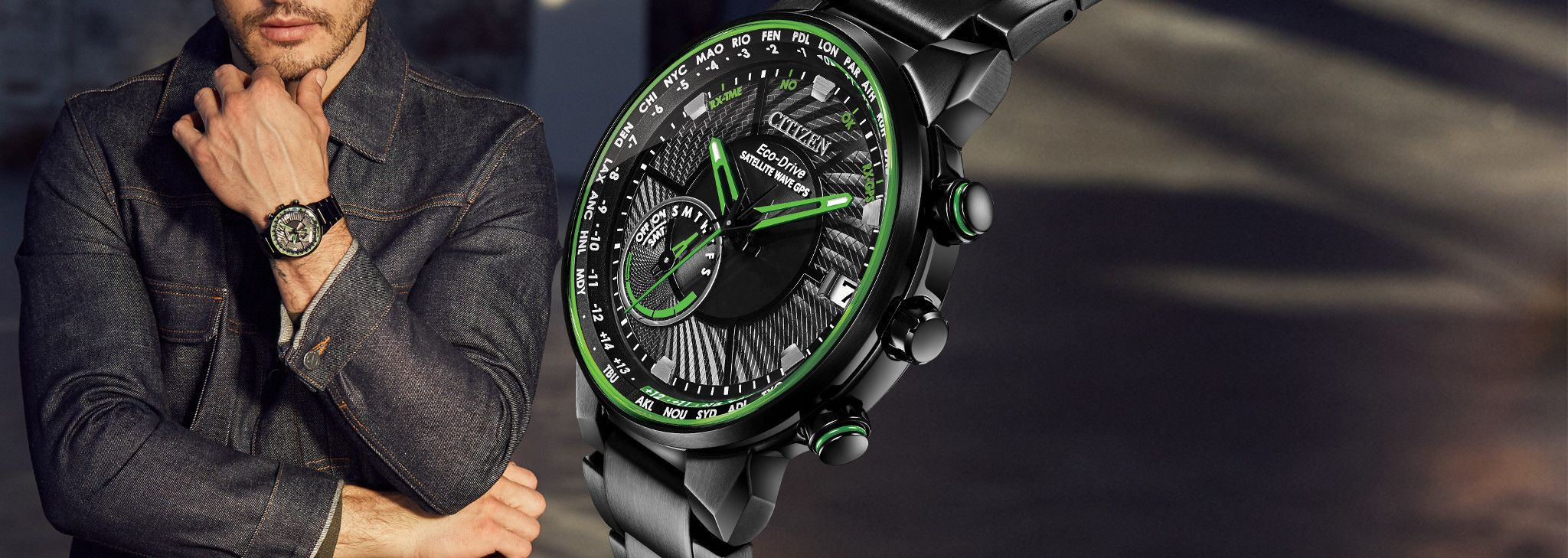 citizen watch powered by light