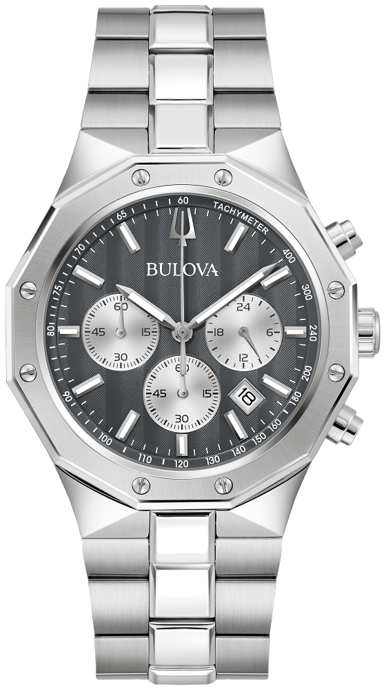 Bulova 96B459 Prestige Chronograph Men Watch - Gray