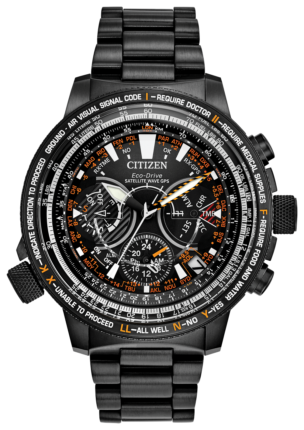 Citizen Satellite Wave GPS Eco-Drive Limited Edition Black Watch | Citizen