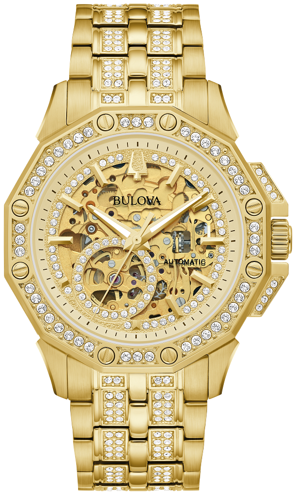 98A292 Octava Automatic Crystal Men Watch