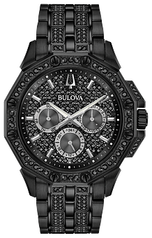 iced out bulova watch men's