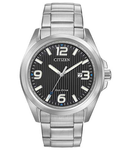 Chandler - Men's Eco-Drive AW1430-86E Stainless Steel Watch | Citizen