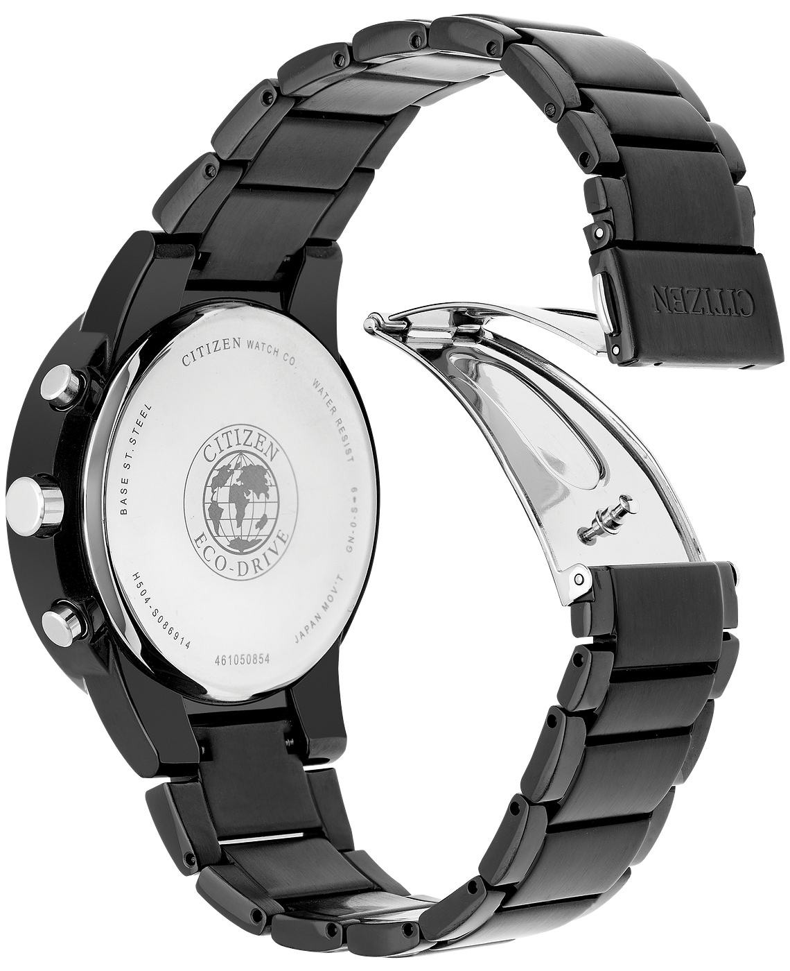 Axiom Men s Eco Drive AT2245 57E Steel Chronograph Watch Citizen