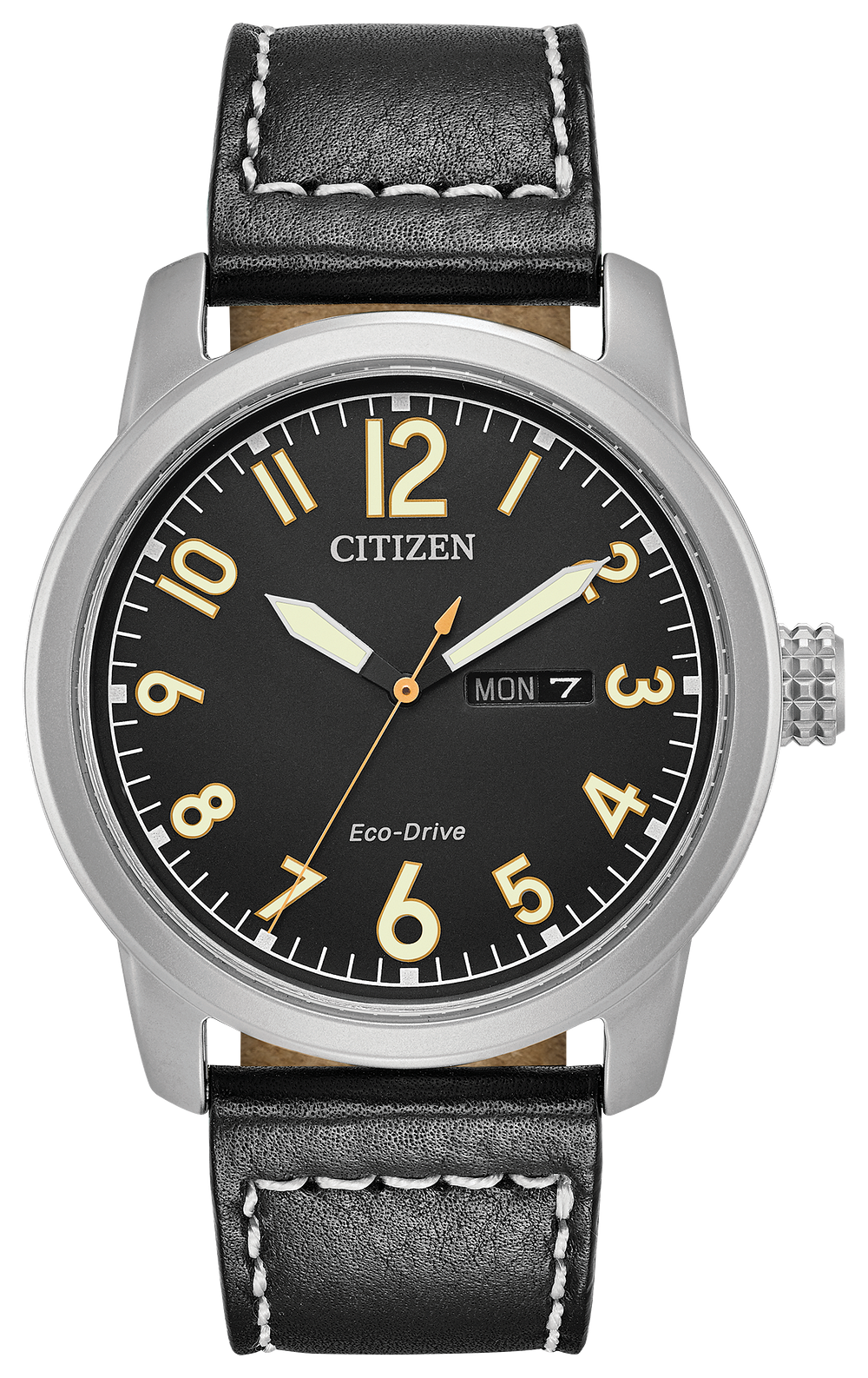 Chandler - Men's Eco-Drive BM8471-01E Black Strap Watch | Citizen