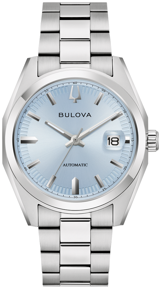 Bulova 96B469 Surveyor Automatic Men Watch - Light Blue
