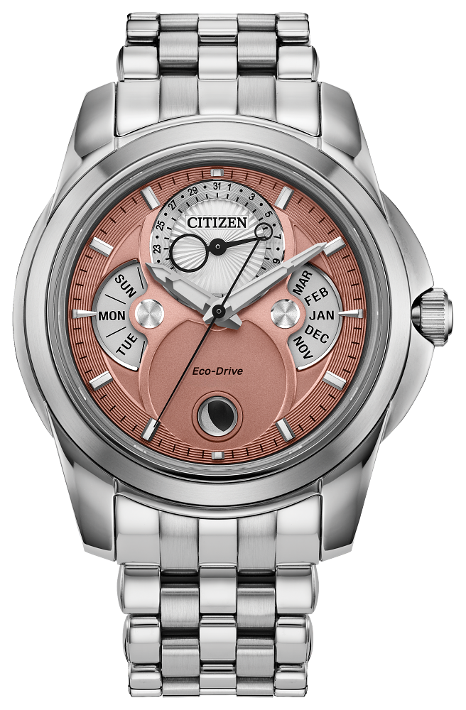 Citizen BU0080-52X Calendrier Men Watch - Salmon