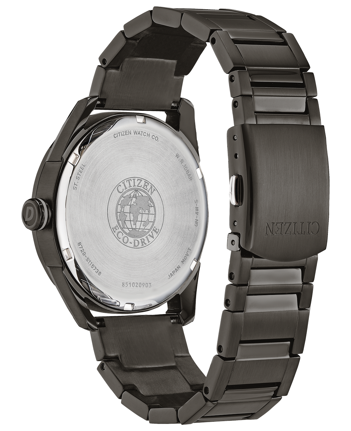Citizen CTO Eco-Drive Gray Stainless Steel Watch | Citizen