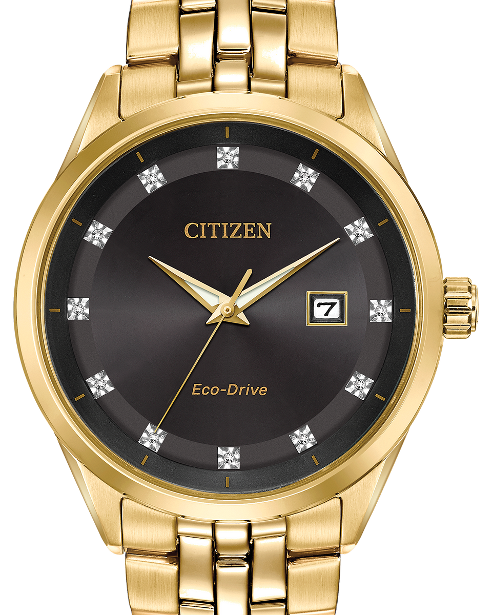all gold citizen watch