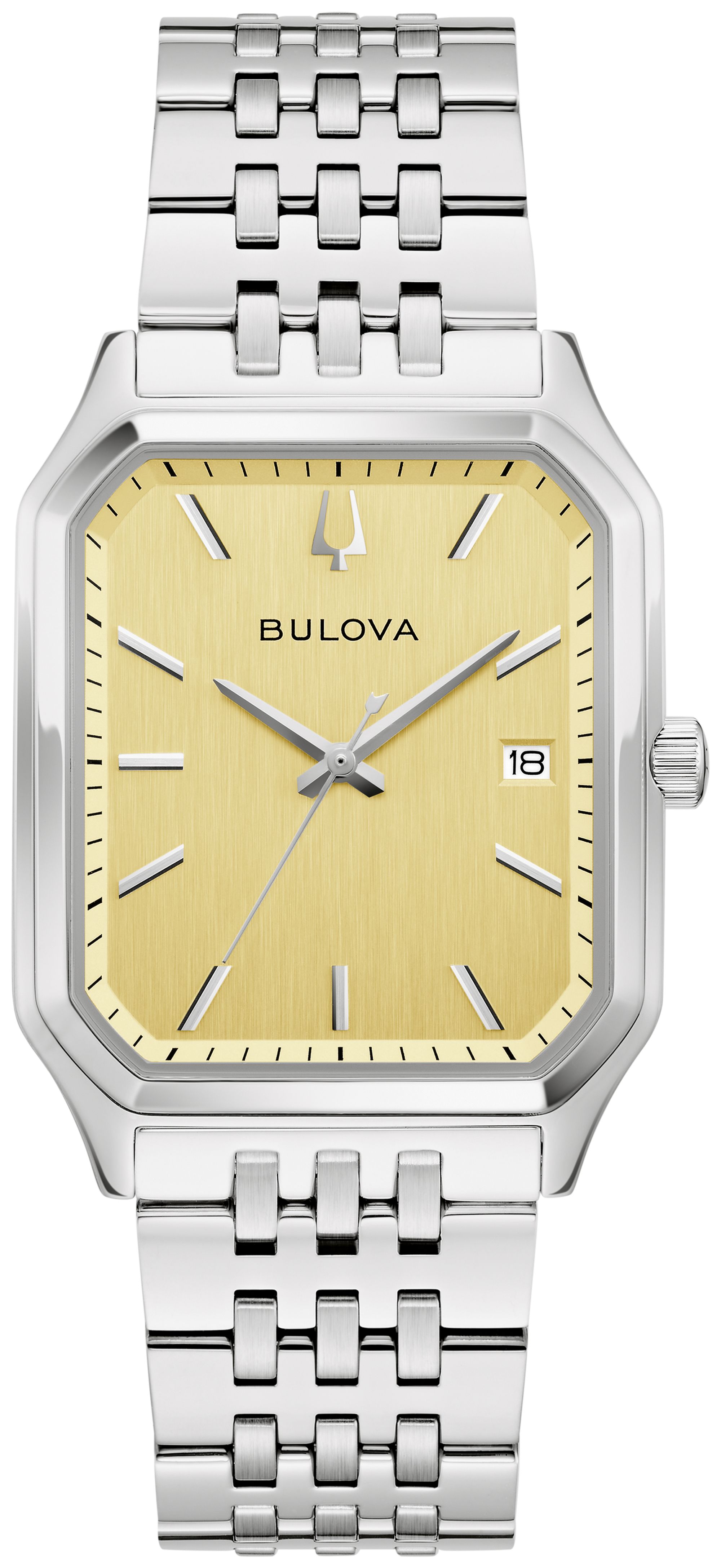 Bulova Tony Bennett We Are All Here Stainless Steel Bracelet Classic LP Dress Classic Men's Watch - 96B471 Gifts for Him