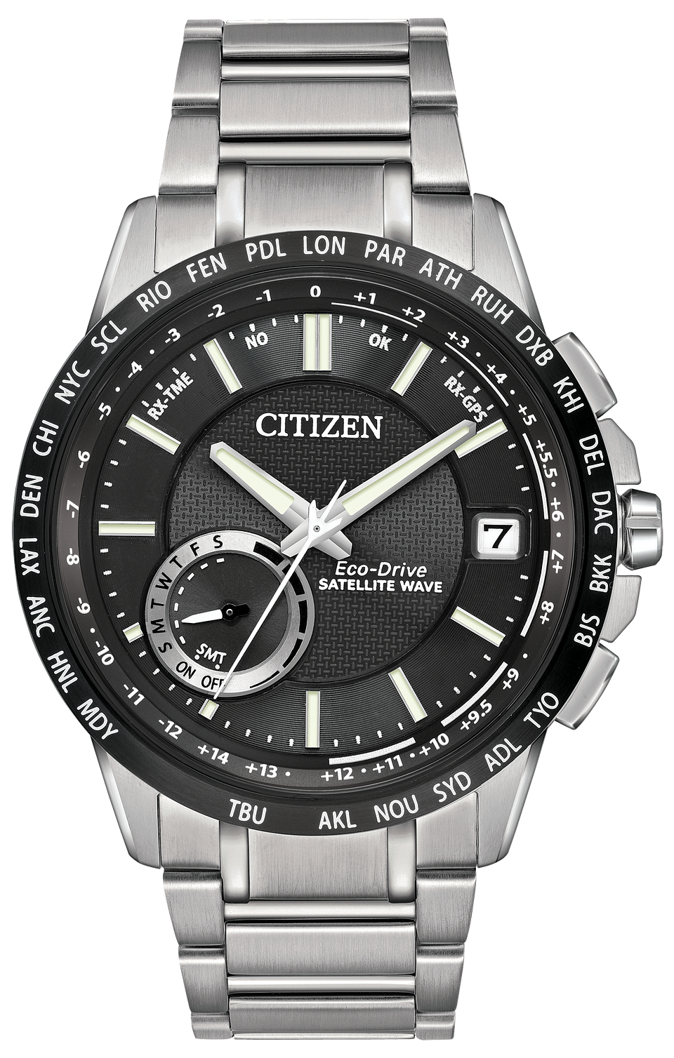 citizen world time gps