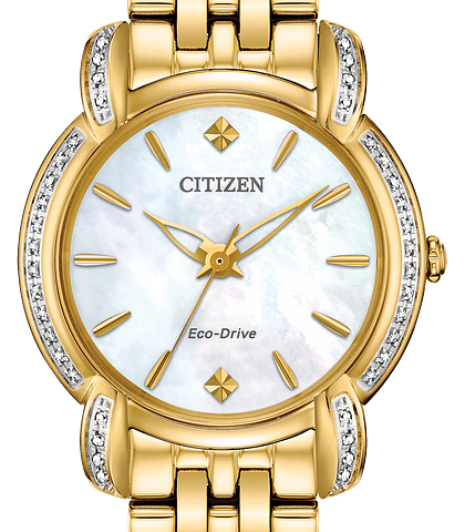 all gold citizen watch