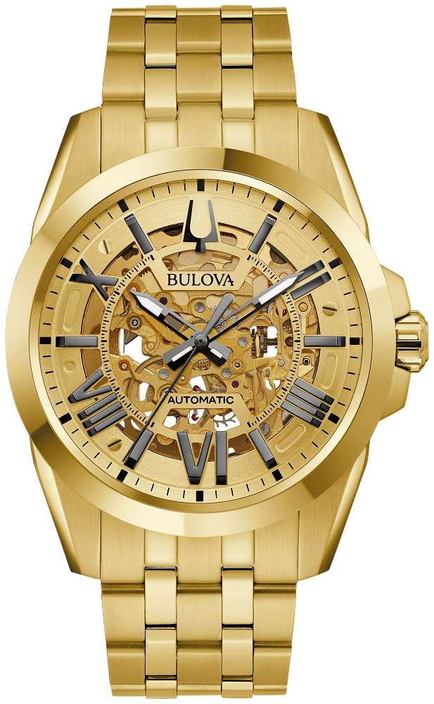 97A162 Sutton Automatic Gold Men Watch