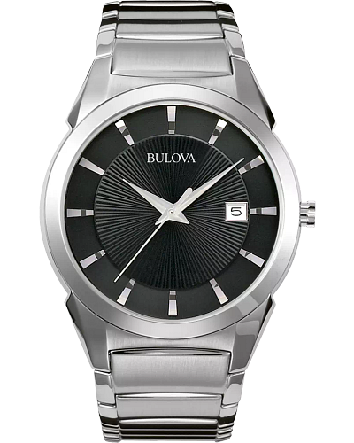 Bulova Classic Men's Black Dial Water Resistant Classic Watch | Bulova