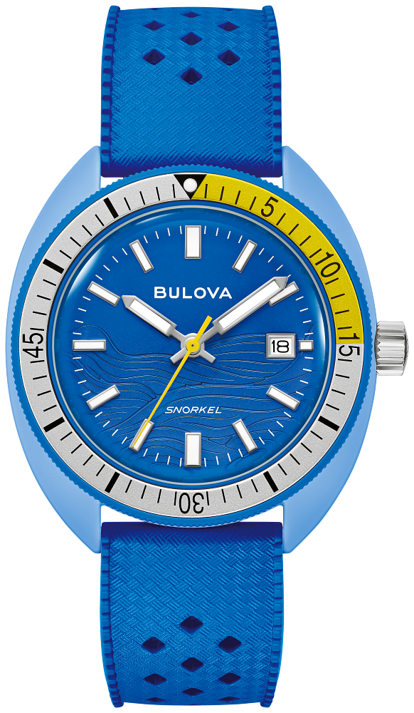 Bulova 98B445 Snorkel Men Watch - Blue